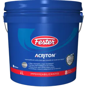 FESTER ACRITON PS MAX 8 AÑOS BLANCO 4L